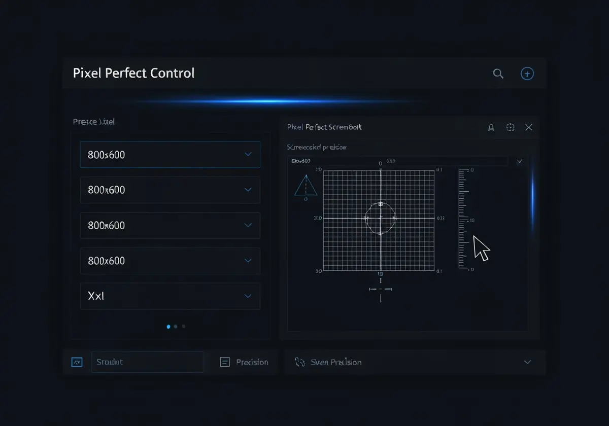 像素级控制界面