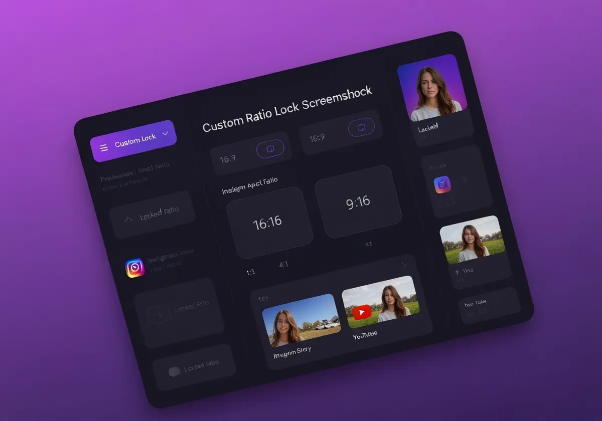 自定义比例界面